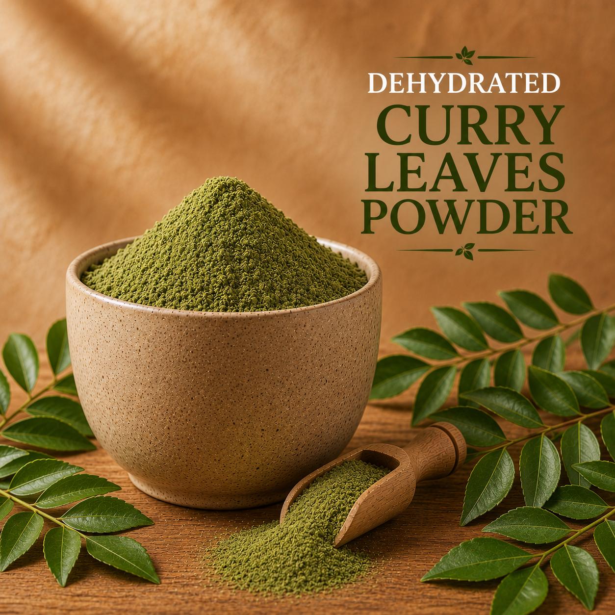 Dehydrated Curry Leaves Powder